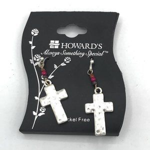 Howard Cross Earrings (Case 15) 4937